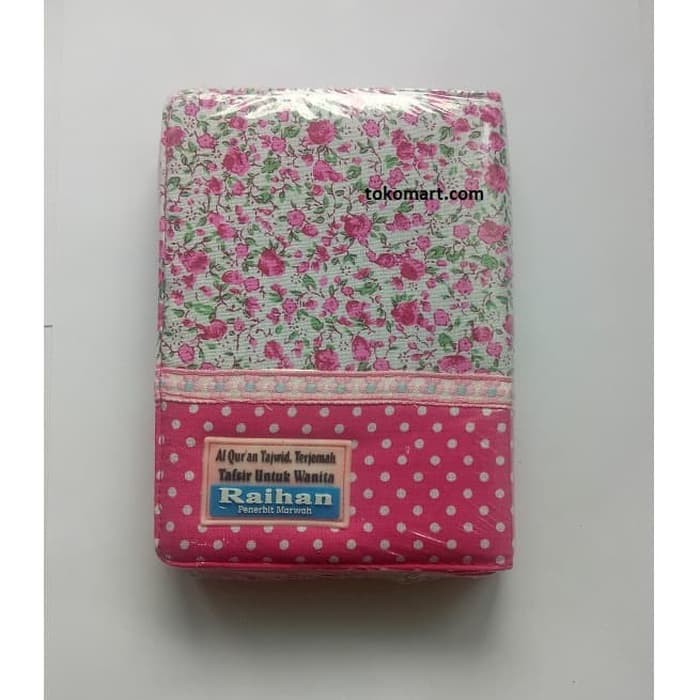 AL QURAN MUSHAF RAIHAN - Tajwid Warna - B6 Resleting - Utk Wanita