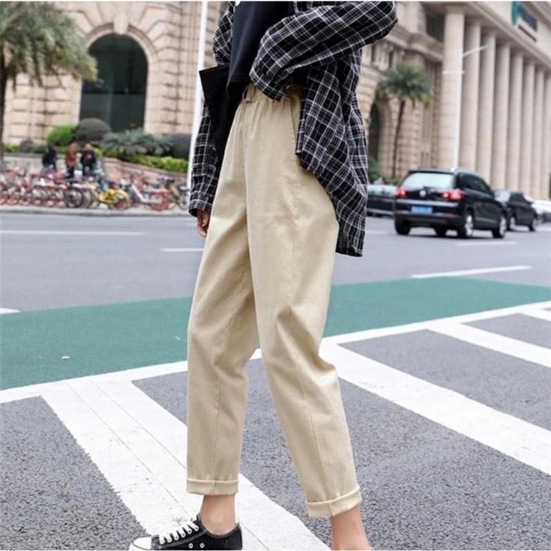 Celana Beggy Pants Karet Muter Celana Wanita fit to M-XXL &quot;Best Seller&quot;