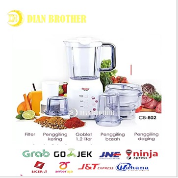 Cosmos Blender 4 In 1 CB-802 Blender + Coper + Saringn + Mie Bumbu