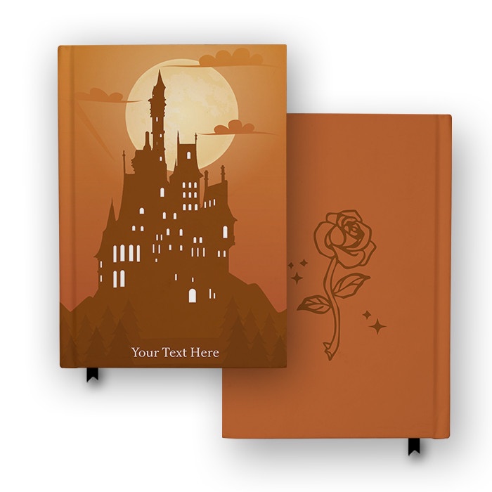 

Buku Catatan Notebook Beauty And The Beast 3 Diary Jurnal Custom Nama