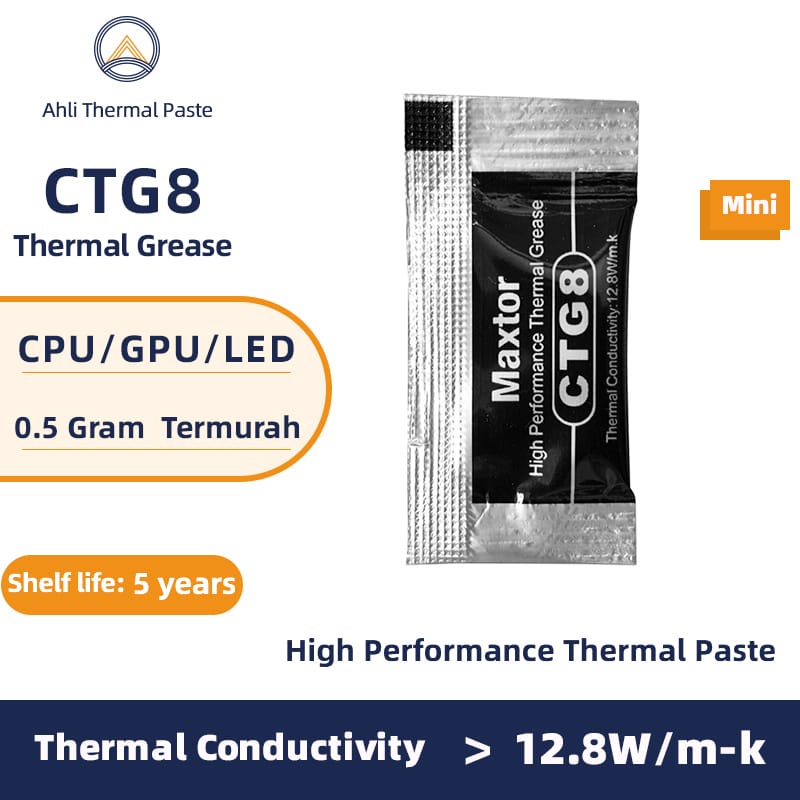 Thermal Paste CTG8-12.8W/M.K Paste Thermal 0.5g /Paste Thermal 0.5 gram