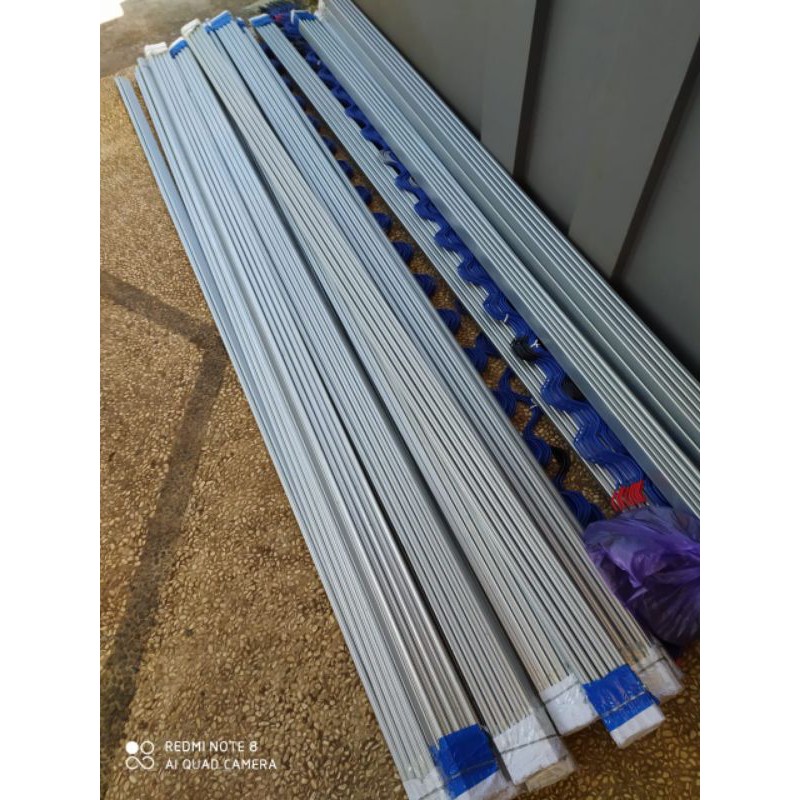Spring clip 6 meter Lengkap / penjepit platik UV / grenhouse