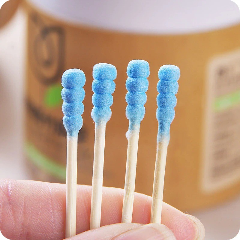 Cotton Buds Bambu Pembersih Telinga Korek Kuping 200PCS - Y277