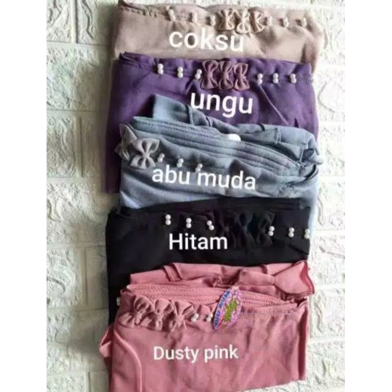 FISCA / Khimar 2layer ceruty / Jilbab cetury mini Standart