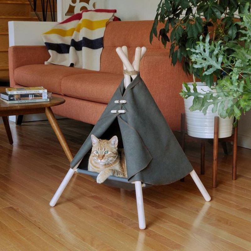 tenda ayunan kucing anjing hammock home decord
