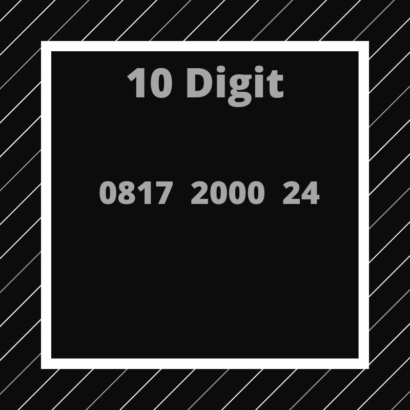 Nomor Cantik XL 10 Digit