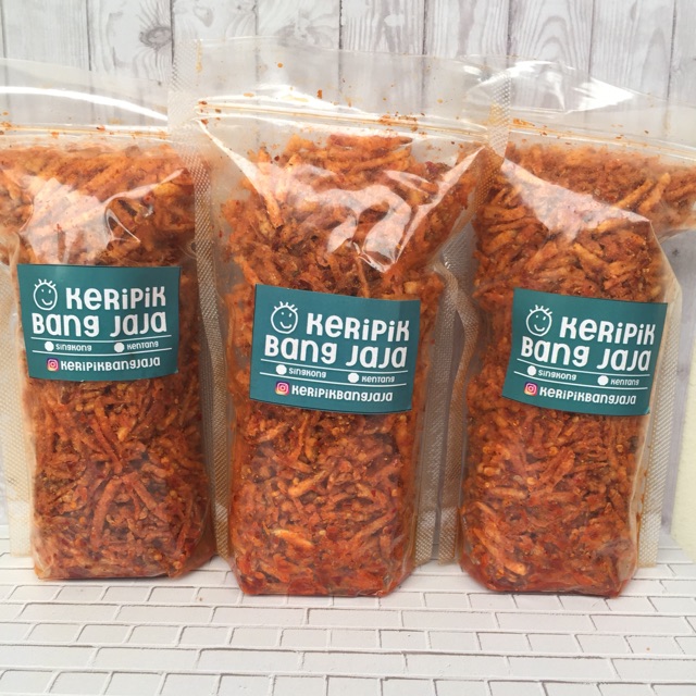 

KERIPIK KENTANG PEDAS BANGJAJA