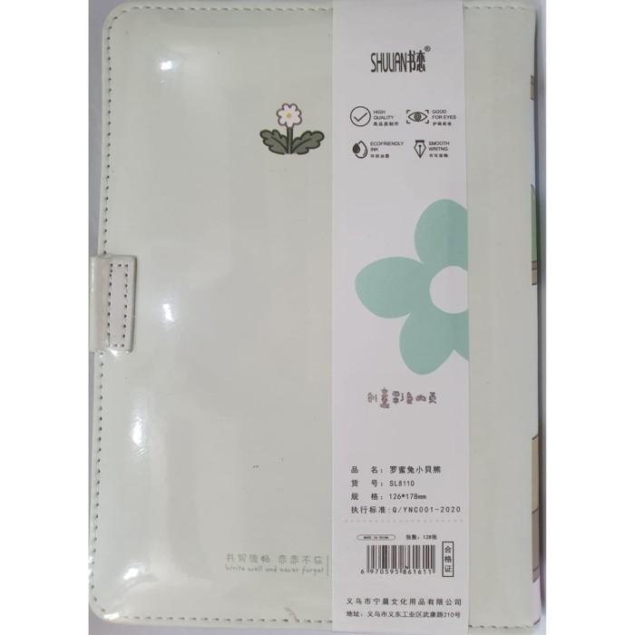 

Buku Diary Notebook Lucu Agenda Import Happy Time SL 8110