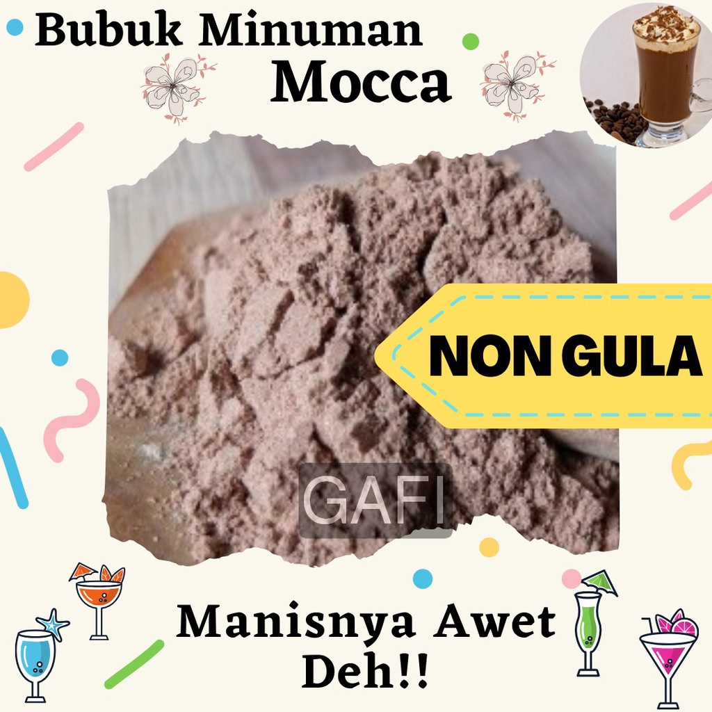 

Bubuk Minuman Rasa Mocca Non Gula 1Kg Minuman Powder Rasa Mocca Non Gula Kiloan Drinking Powder 1 Kg Kekinian Boba Aneka Instan Murah Enak Terbaik Halal Premium Distributor Toko