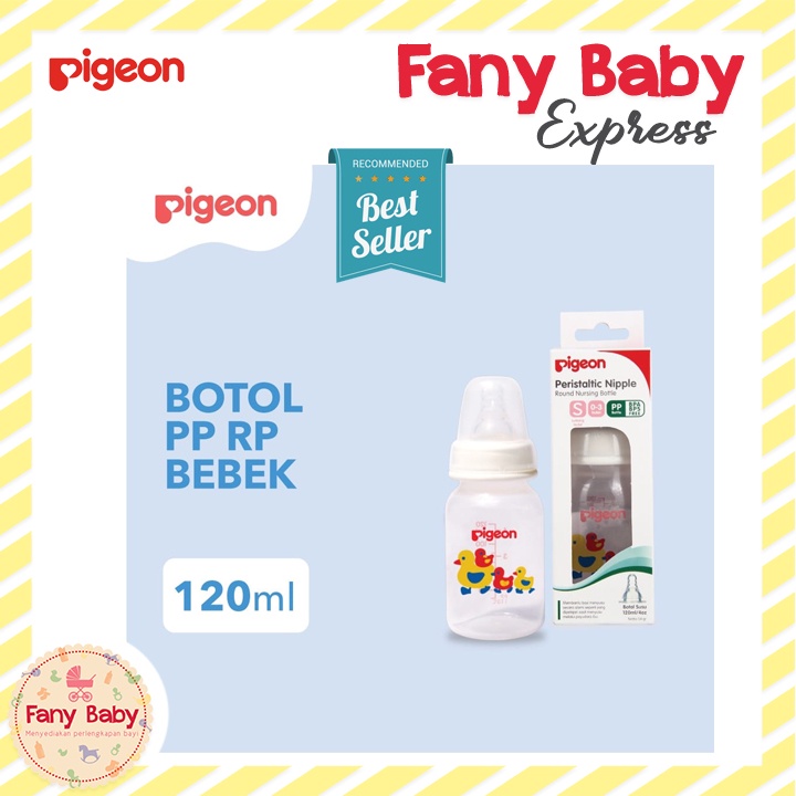 PIGEON BOTOL SUSU PP RP STANDARD 120ML ISI 1PCS