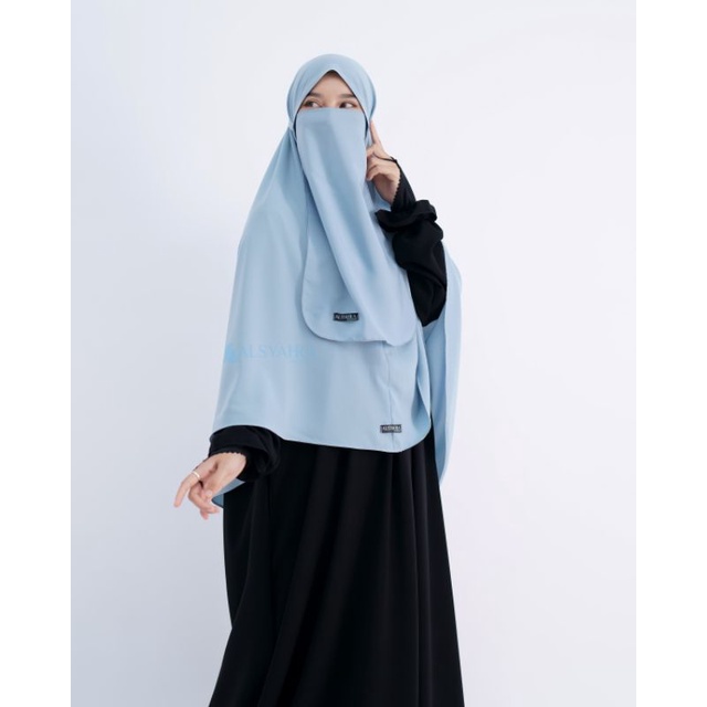 Khimar Daily Wolfish size XL Alsyahra exclusive