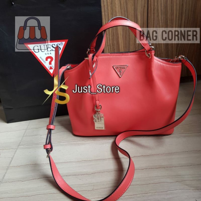BagCorner - Tas GUESS Authentic Original - Tangey Girlfriend Satchel