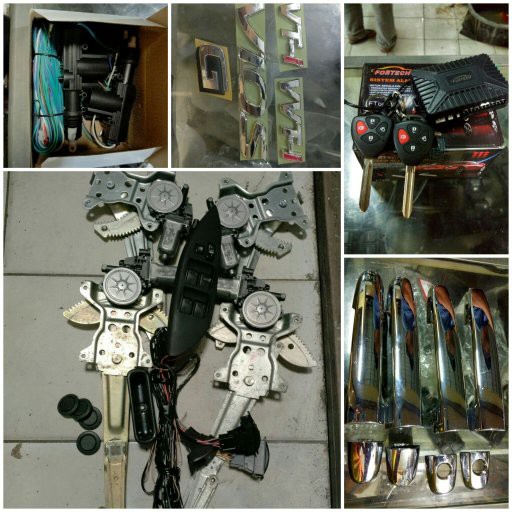 Paket: Power Window Vios/Limo 2007-2012 (Gen2), Emblem, handle, cen