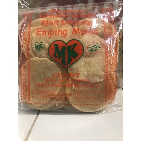 

Emping Manis MK khas Limpung 250 gr