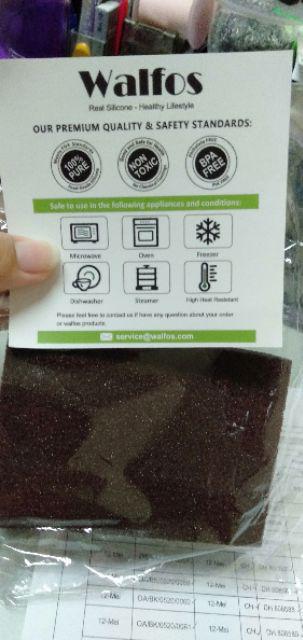 Walfos Ukuran Besar Diamond Cleaner Spons Pembersih Kerak Magic Sponge Kompor Dapur Rumah Tangga Brush