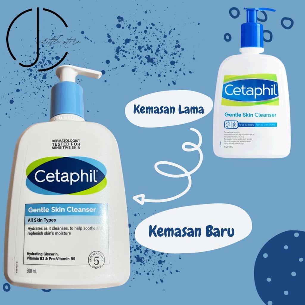 [PROMO] Cetaphil Gentle Skin Cleanser 500 ML / Cetaphil