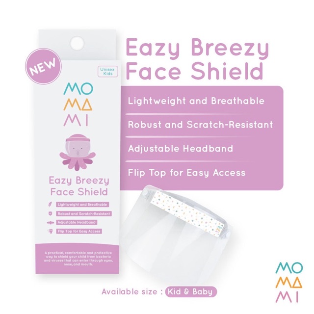 Momami Face Shield - Baby Face shield