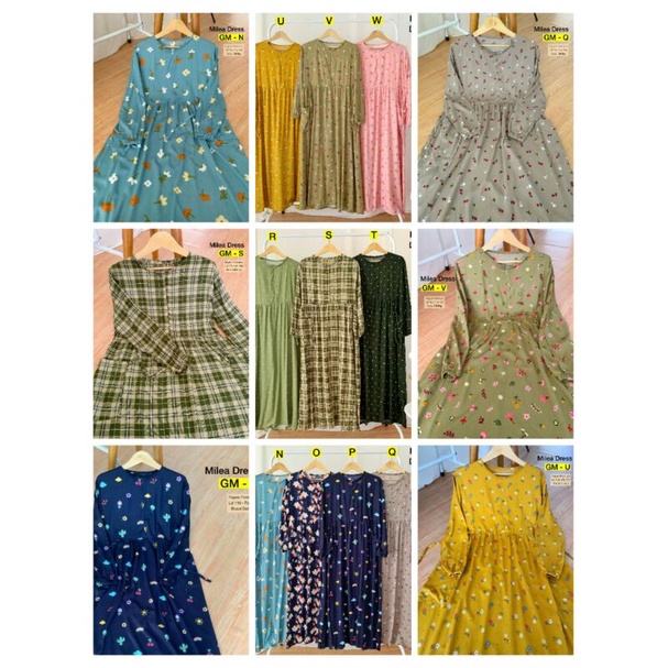 Gamis Milea(Daster Panjang) untuk dewasa