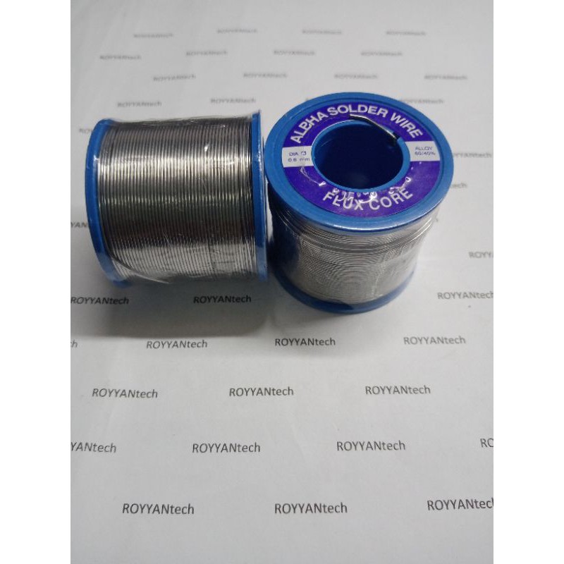 Timah Solder 0.8 mm Albha solder wire 50 M 250gr