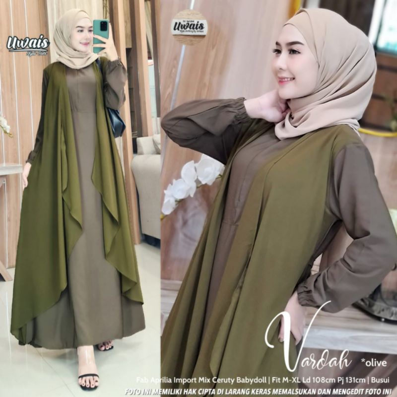 LONGDRESS VARDAH BY UWAIS / BEST SELLER