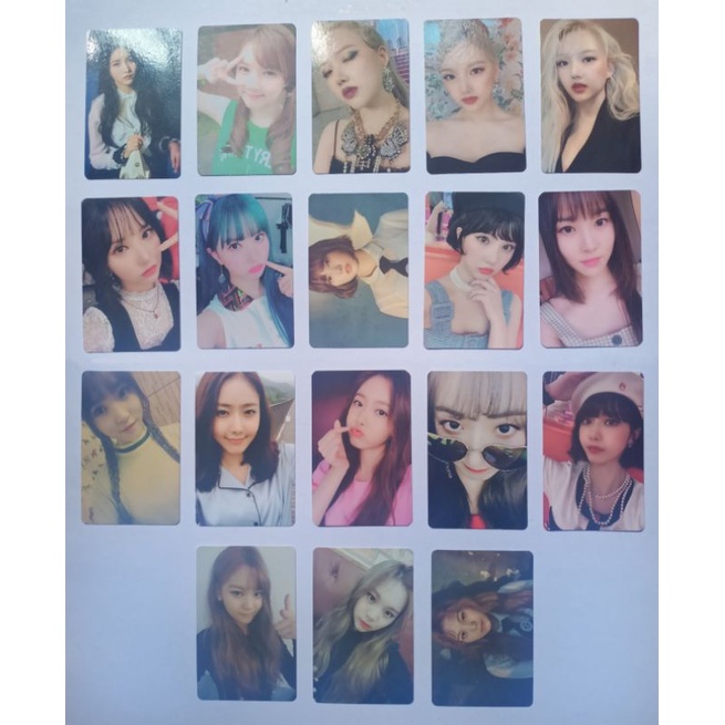 GFRIEND Official Photocard LOL, TA, Parallel, TFTMN, SS, SOTS, WN