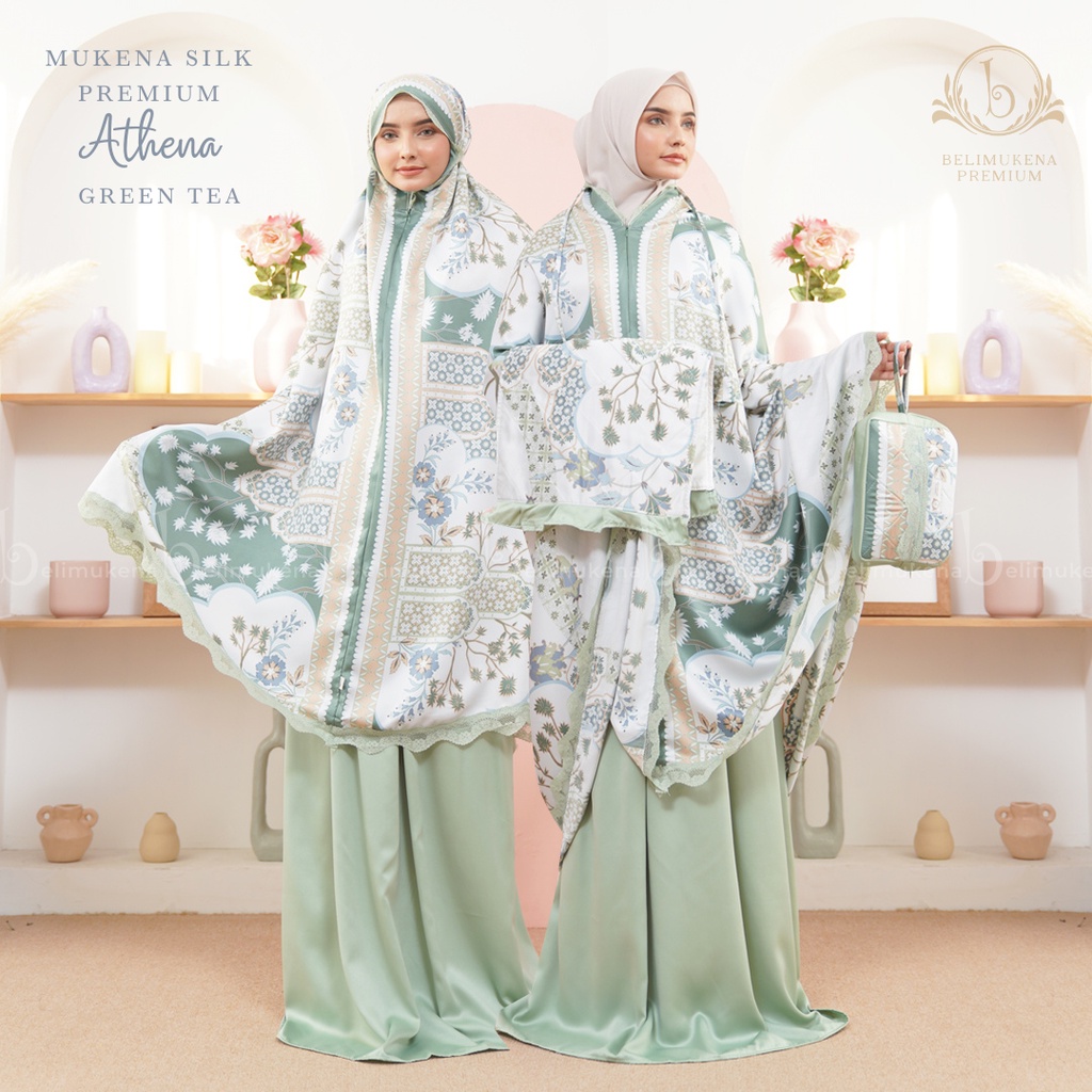 Mukena Silk Premium 2in1 Athena