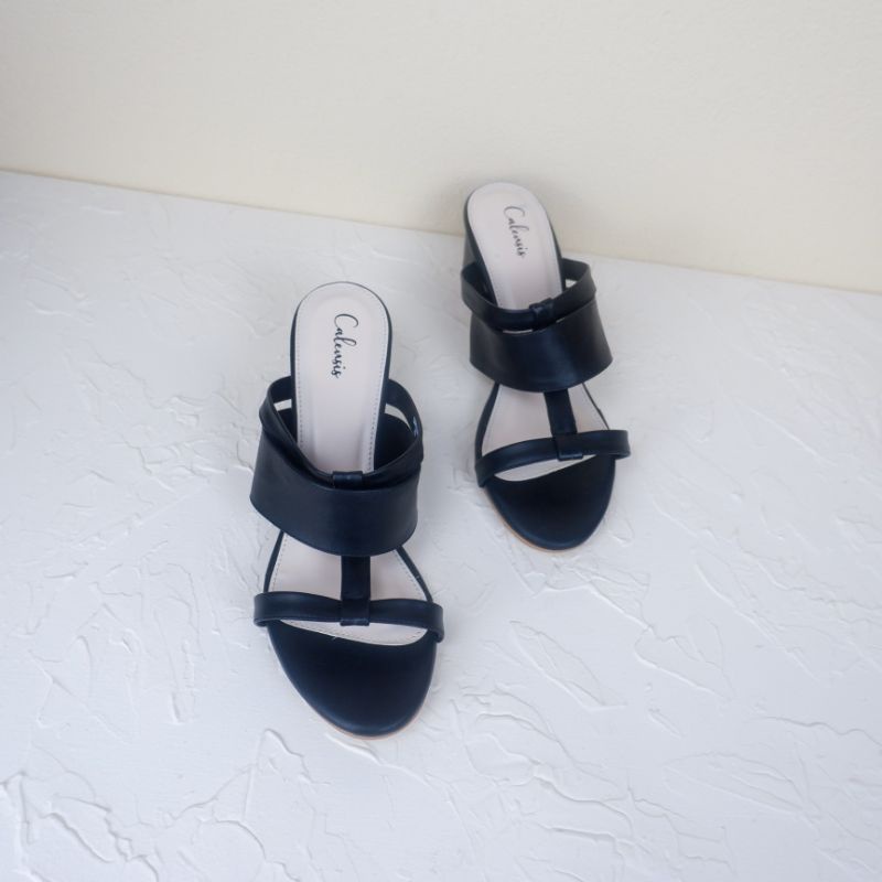 Calensis Heels Sandal Greta Black - Heels 5 cm