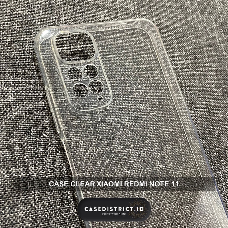 C/C- Case Clear Premium XIAOMI REDMI NOTE 11 4G Casing Soft Bening Silicon Cover TPU  HD