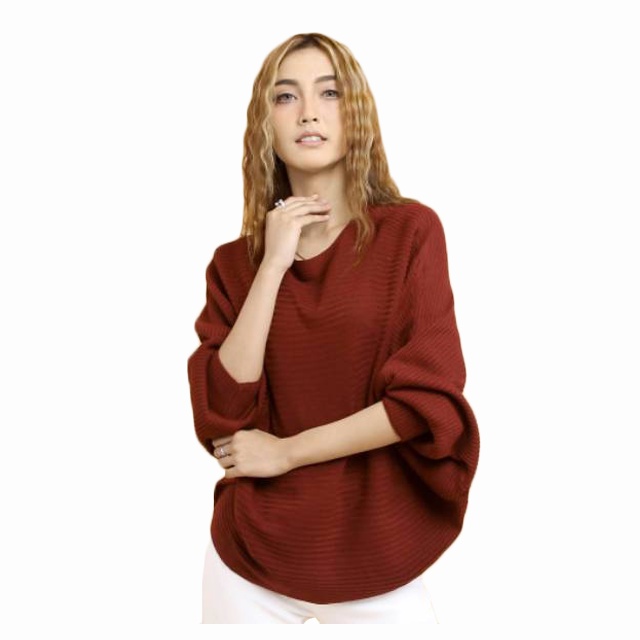 Lasperal Batwing / Baju Oversize Terbaru 2021 / Rajut Oversize Batwing / Baju Rajut Wanita