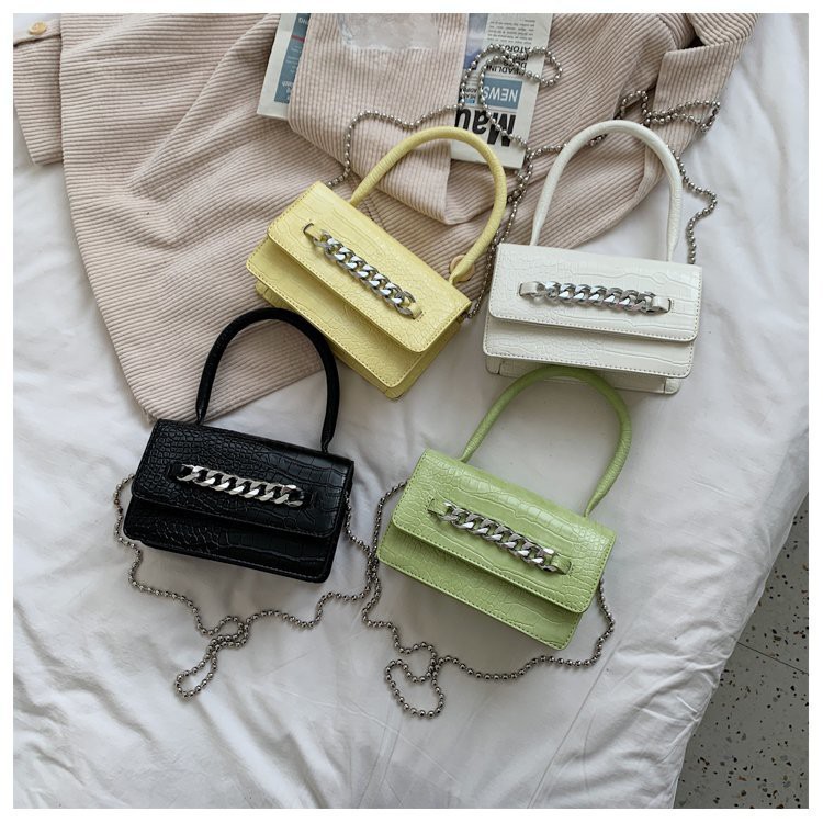 BJ81770 - BLACK/GREEN/WHITE/YELLOW - TAS IMPORT TERMURAH JAKARTA GT1770