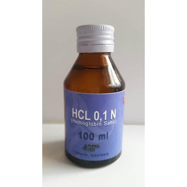 HCl 0,1 N 100ml