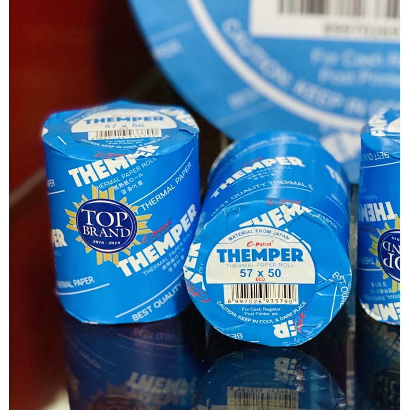 

[EPRINT] THEMPER THERMAL PAPER ROLL 57x50 STRUK KASIR KERTAS KASIR | OTANI | BLUEPRINT | PRINTECH