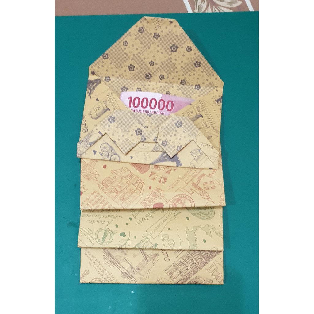 

Amplop Origami untuk THR Lebaran (4) alfa big