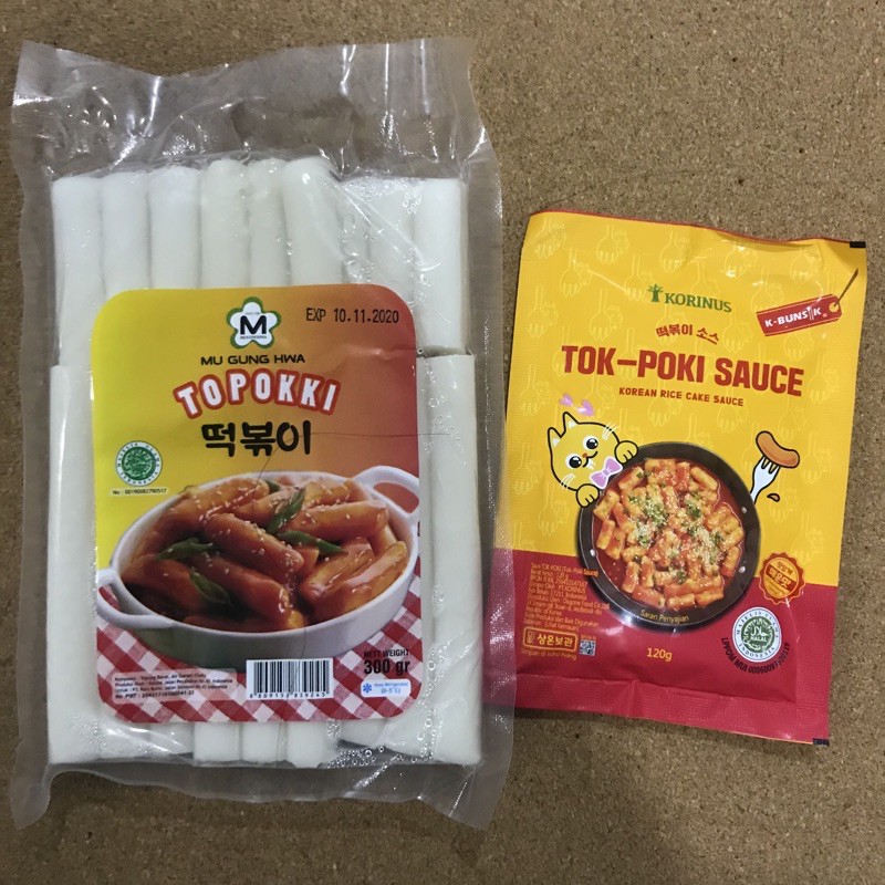 

PAKET TOKPOKI INSTAN HALAL