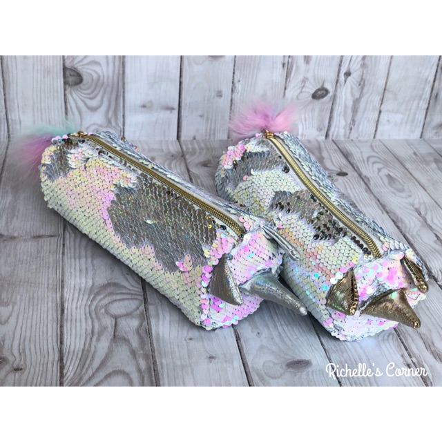 

Unicorn sequins pencil case
