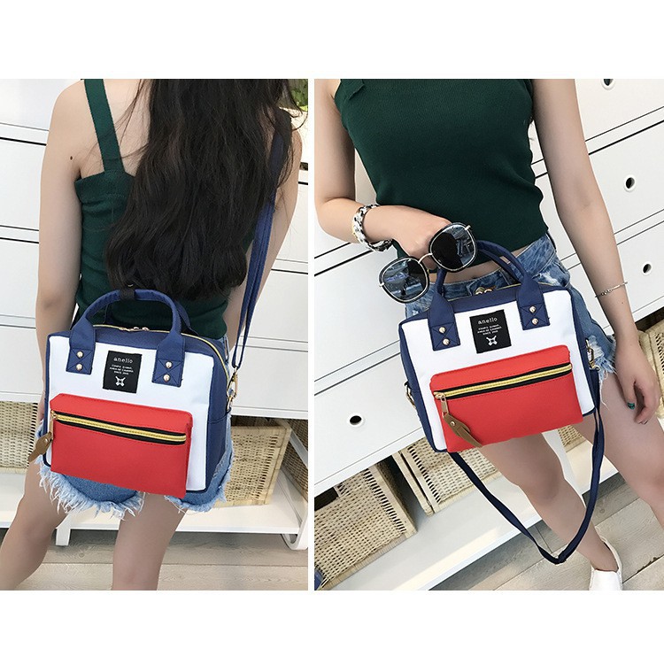 Tas Handbag / Selempang Wanita Model Korea Bahan Kain Oxford