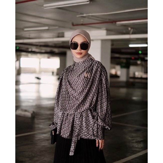 Kind Blouse monogram by vanilla hijab