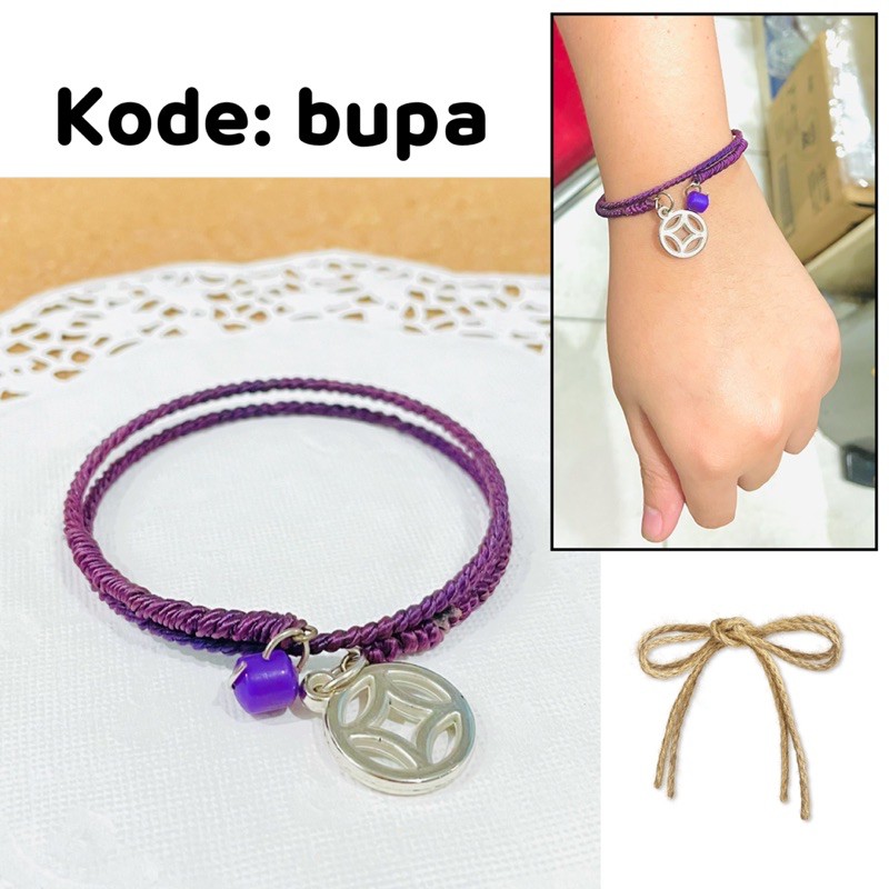 GELANG tali lilit bupa gelang persahabatan