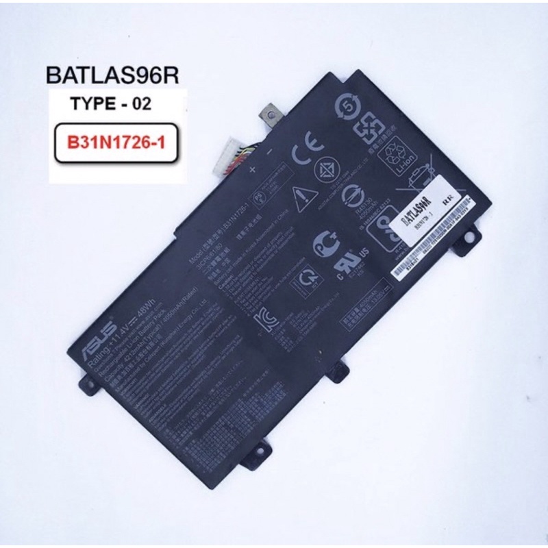 ORIGINAL Baterai Asus TUF Gaming FX504 FX504G FX505 FX505D FX505G A15 FA506 A17 FA706 B31N1726