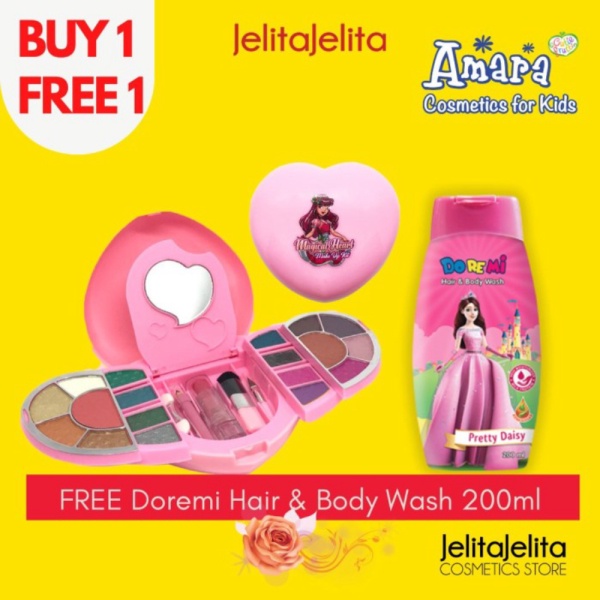 

AMARA Magical Heart Beauty KIt / Make Up Anak / Kado Anak Murah