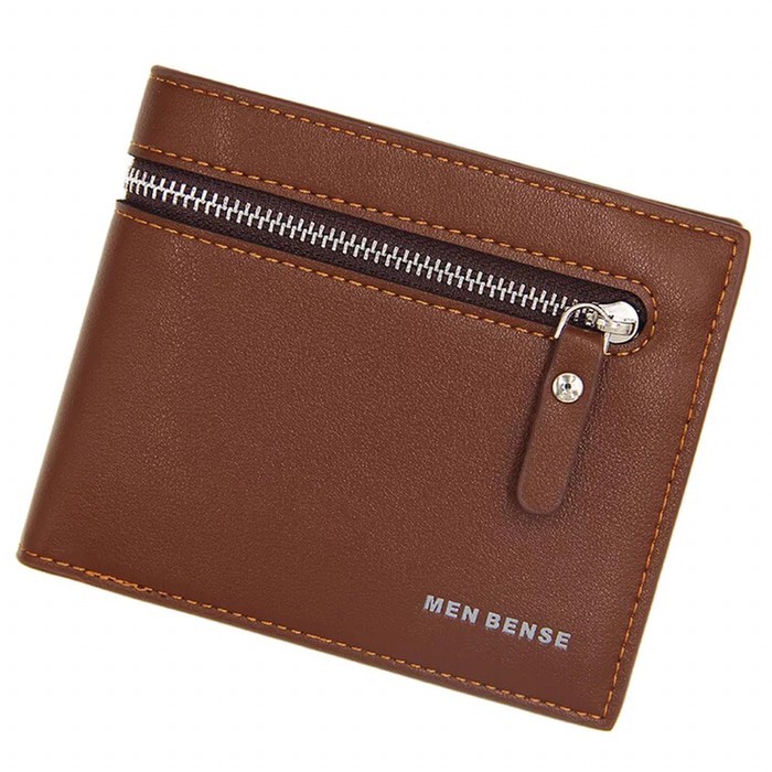 MenBense Dompet Pendek Lipat Kulit Pria import MBS-8001-1