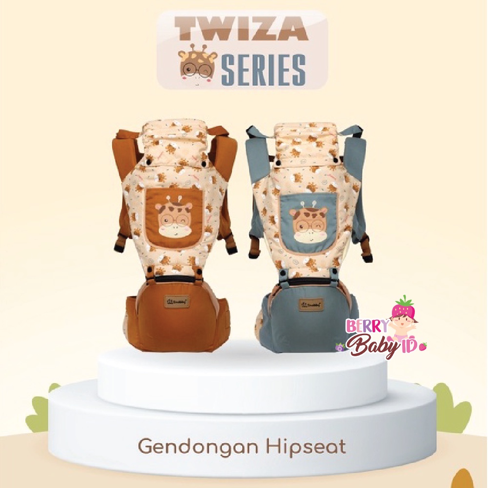 Snobby Gendongan Depan Bayi Hipseat Saku 6 Posisi 1-36 Bulan Berry Mart