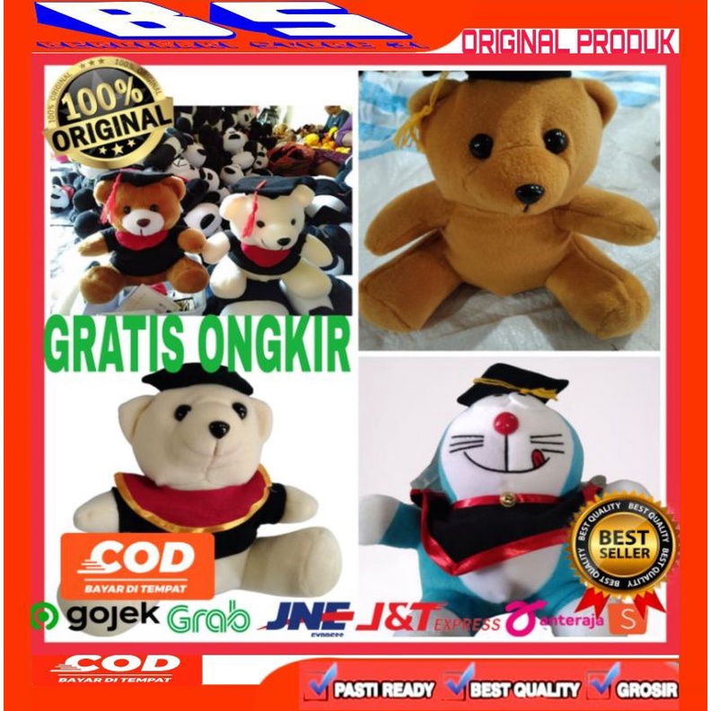 BONEKA SARJANA BONEKA SOVENIR 20CM SNI