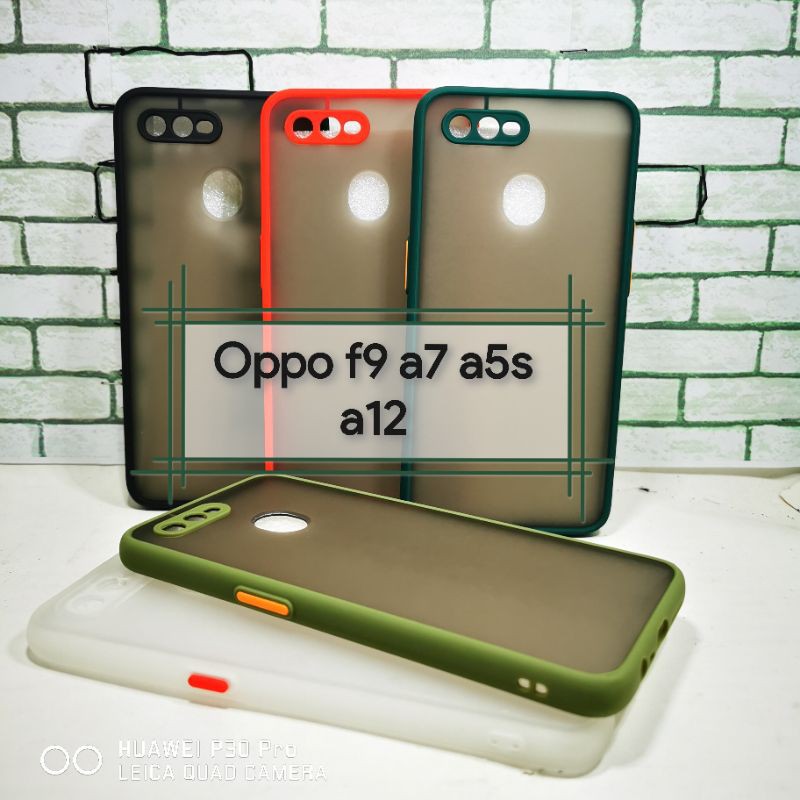 case hybrid fuze doft oppo f9 a7 dan a5s