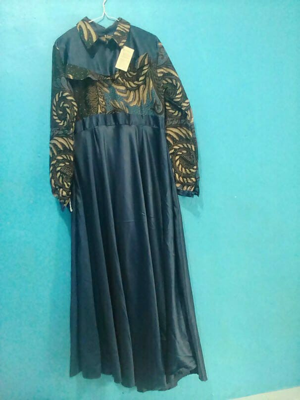 Hanggono Couple Ori Najwa/ Couple Batik / Gamis Batik Couple / Gamis Batik / Batik Couple /kemeja