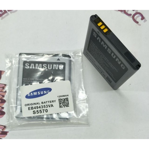 Battery Batre Baterai Samsung S5570 GALAXY Mini S5282 EB494353VA S5330 S5232