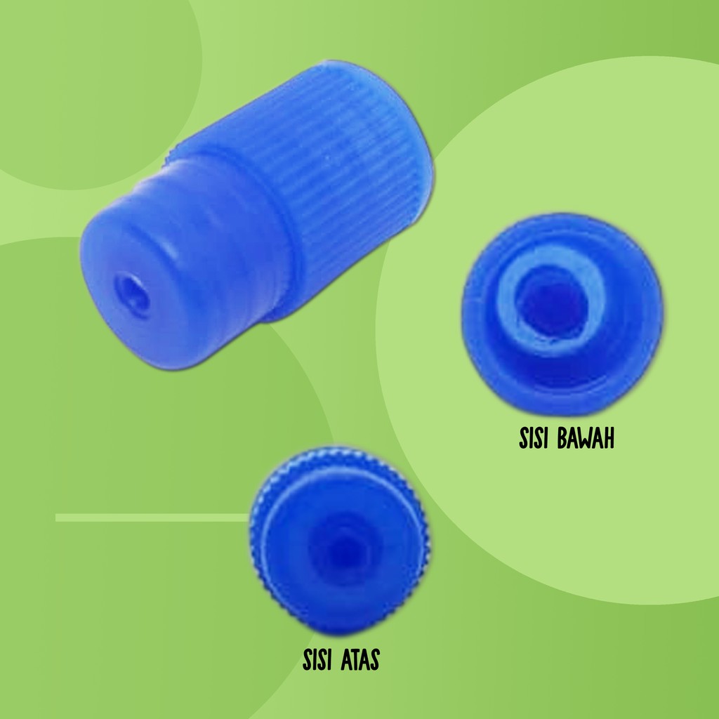 Plug Cap Test Tube KJ-717 - Tutup tabung reaksi biru (500pcs/bag)