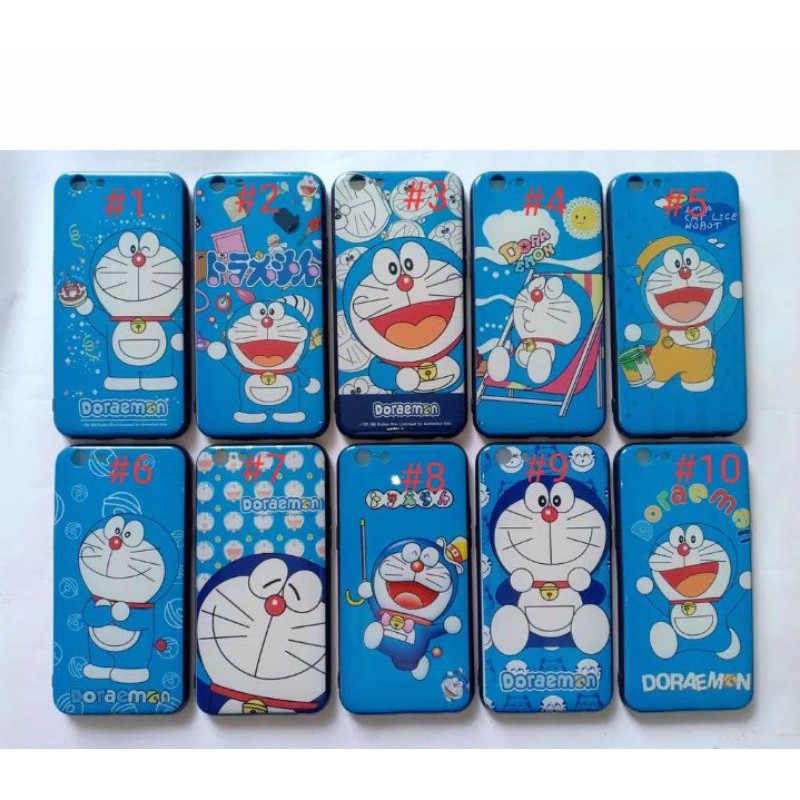Softcase Oppo A3S/A5 || Silikon Oppo A3S Doraemon