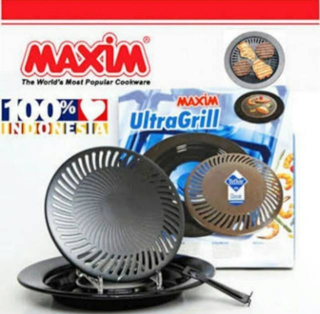 Maxim Ultra Grill Grilled/ Panggangan bahan anti lengket