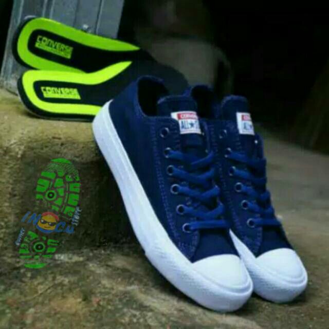 Sepatu Converse navy/dongker/chuck taylor II MURAH/LOW NAVY